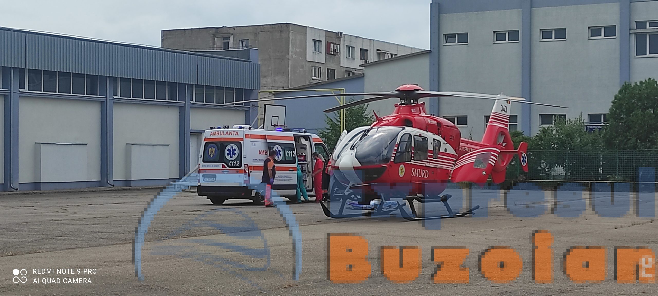 VIDEO Se fac eforturi pentru salvarea a două dintre victimele exploziei de la Mărăcineni. Sunt transferați către alte unități medicale