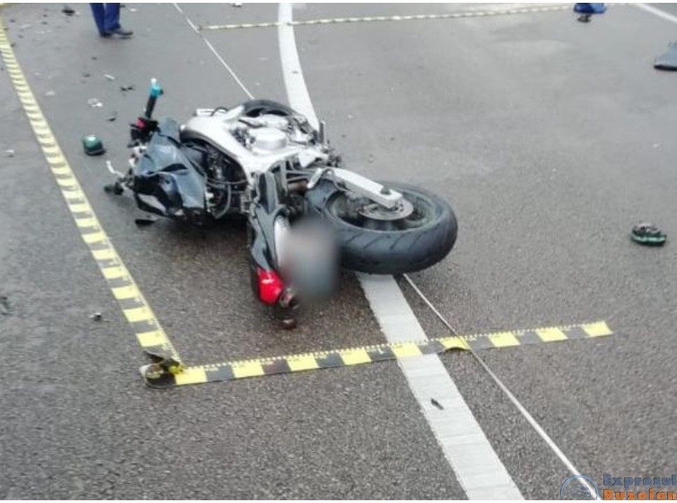 Accident la Măgura. Un motociclist este grav rănit