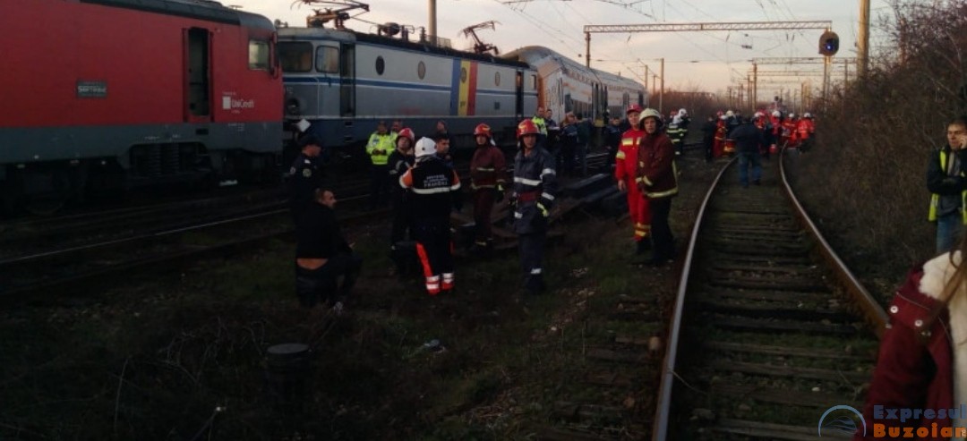 Accident dramatic în Gara Buzău. Victima, un bărbat de 48 de ani