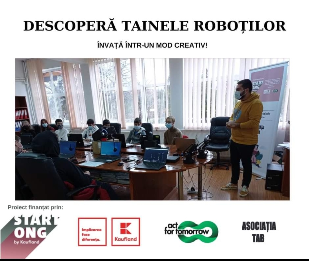 Robert Brezoaie, IT-istul buzoian care încurajează tinerii să învețe despre robotică și automatizare