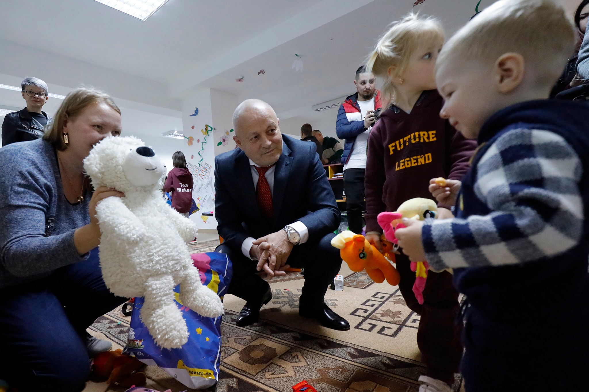 Președintele Consiliului Județean, vizită de suflet la copiii refugiaților ucraineni