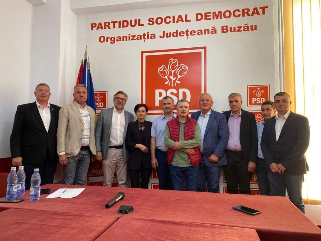 Cinci primari din județ s-au alăturat echipei PSD Buzău