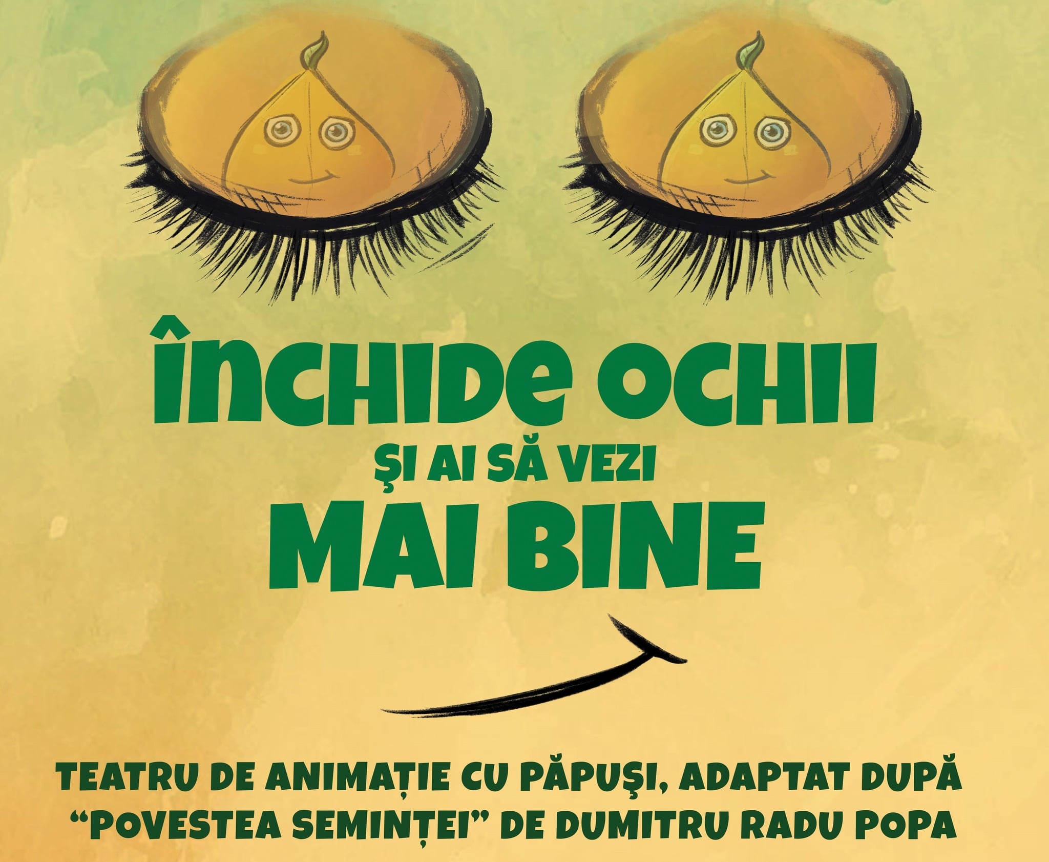 „Închide ochii și ai să vezi mai bine”, spectacol de teatru accesibilizat publicului cu dizabilități