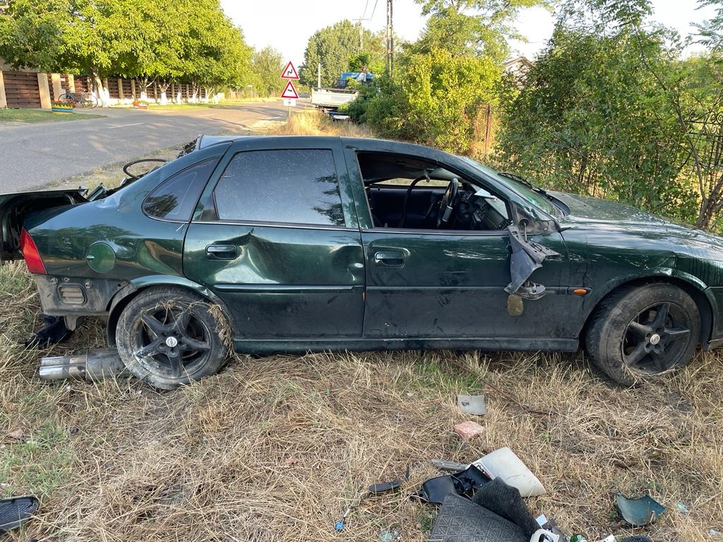 Accident grav la Casota. Un tânăr de 25 de ani a ajuns la spital