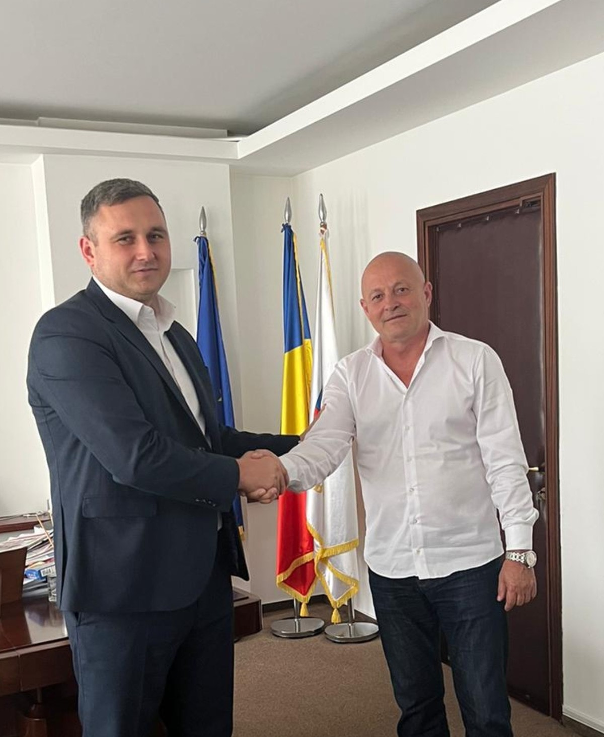 Se pun bazele unei colaborări între Consiliul Județean Buzău și raionul Strășeni din Republica Moldova