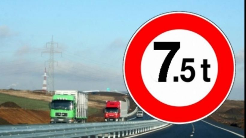 Atenție, șoferi! Restricții de circulație pentru vehiculele cu masa totală maximă autorizată mai mare de 7,5 t, pe drumurile din județul Buzău