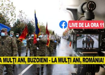EXPRESUL BUZOIAN și BUZĂU ONLINE transmit LIVE ceremonia dedicată Zilei Naționale a României