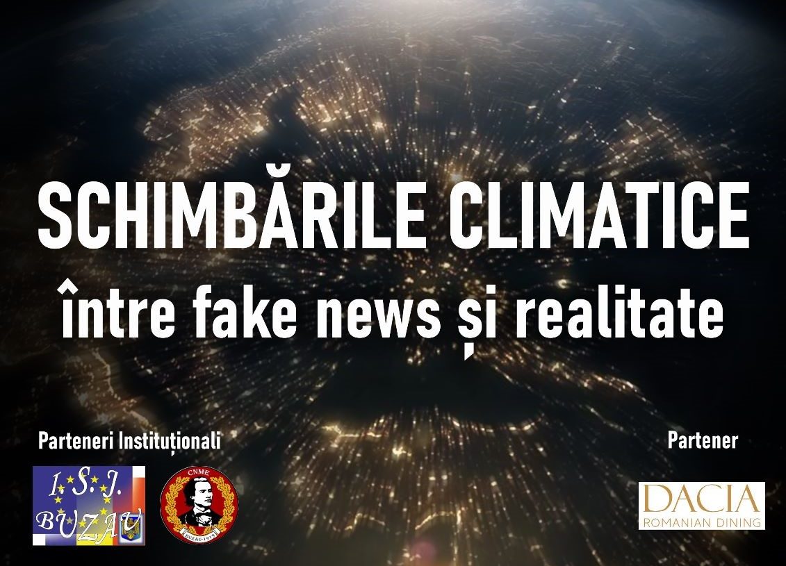 Masă rotundă cu tema Schimbările climatice între fake news și realitate, organizată de autoritățile locale