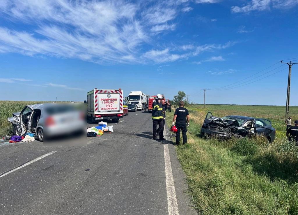Accident grav la Cilibia. Două persoane au decedat și trei persoane sunt rănite