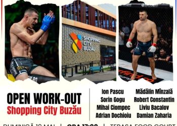 Trei mari campioni în Buzău: Antrenament deschis cu Ion Pascu, Andrei Stoica și Bogdan Dinu în Shopping City Buzău