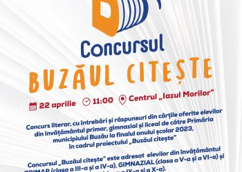 Concursul „Buzăul citește”, organizat de Primăria Buzău, a ajuns la a patra ediție