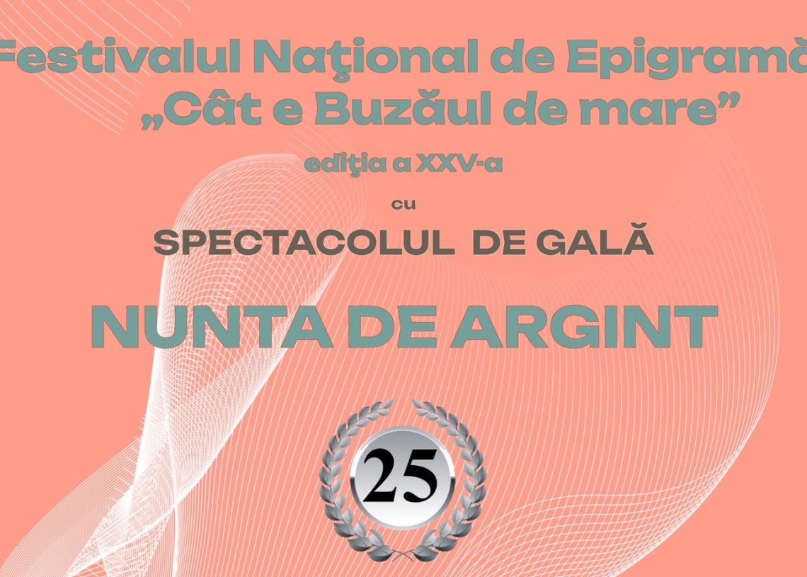 Buzoienii, invitați la Festivalul Național de Epigramă „Cât e Buzăul de mare”