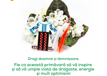 Mesajul primarului Constantin Toma, adresat buzoiencelor, la începutul primăverii