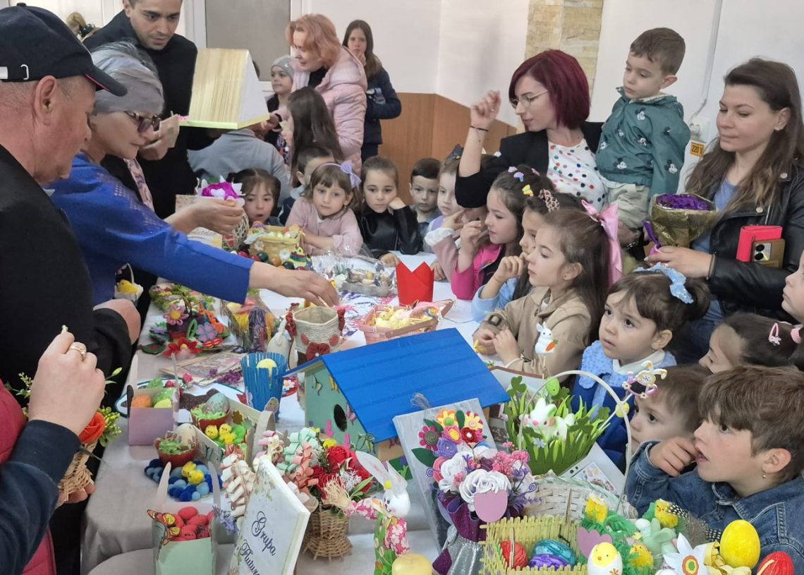 Târgul Caritabil de Paști de la Cernătești – Solidaritate și Generozitate în Ajunul Sărbătorilor