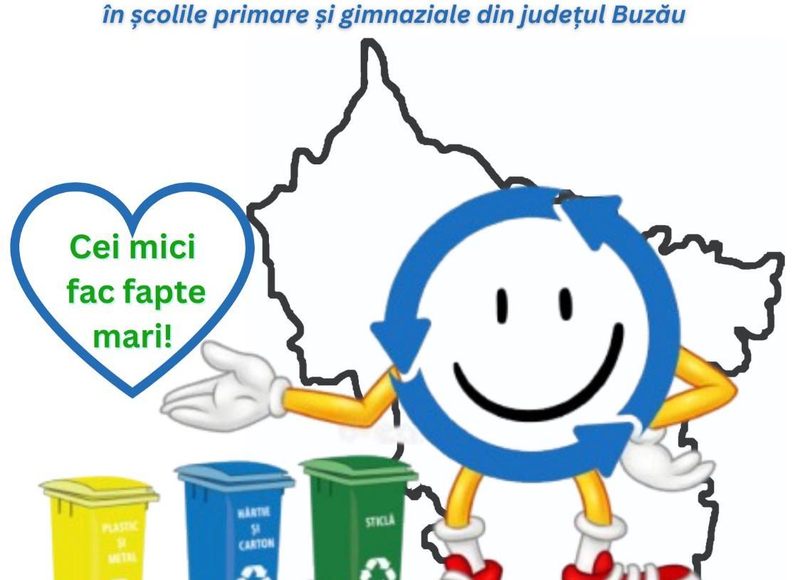 Adi „Eco Buzău 2009” și Consiliul Județean lansează Concursul Județean „Juniorii Reciclării”