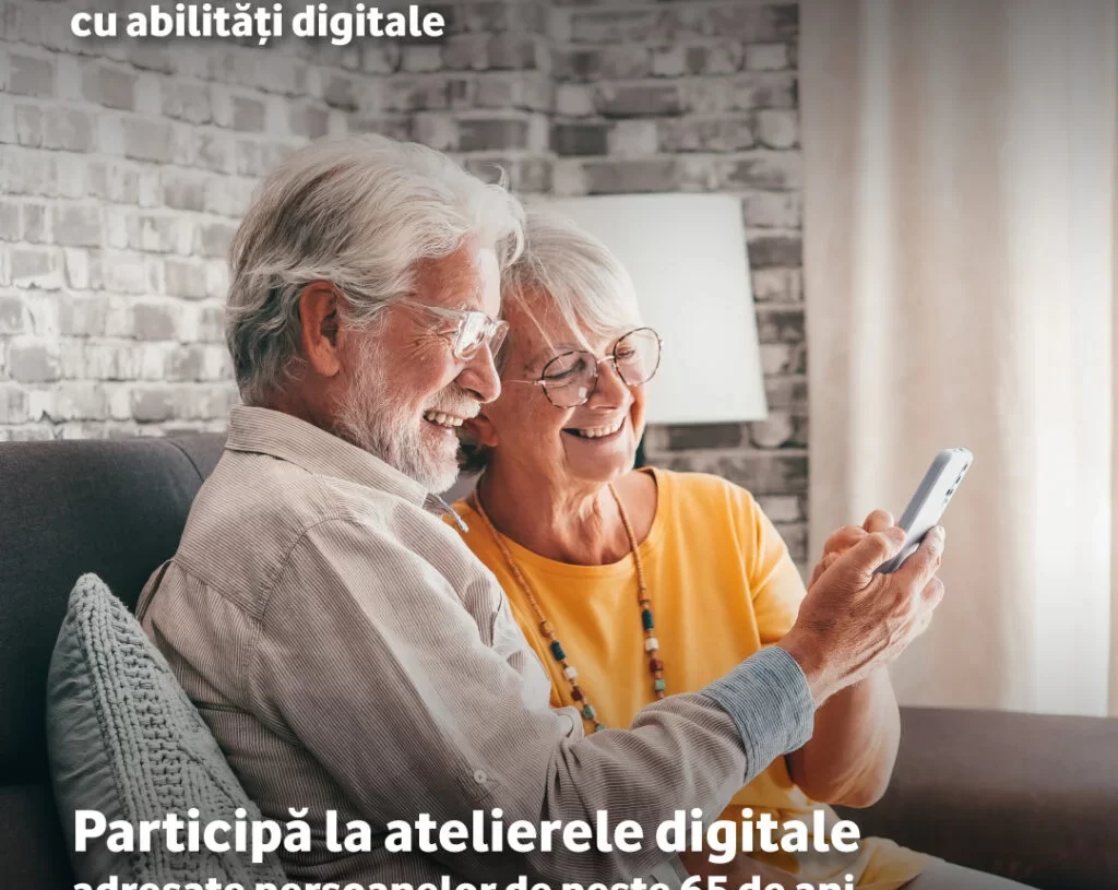 Cursuri gratuite de educaţie digitală cu ajutorul telefonului inteligent, pentru persoane peste 60 de ani, organizate de Biblioteca Județeană