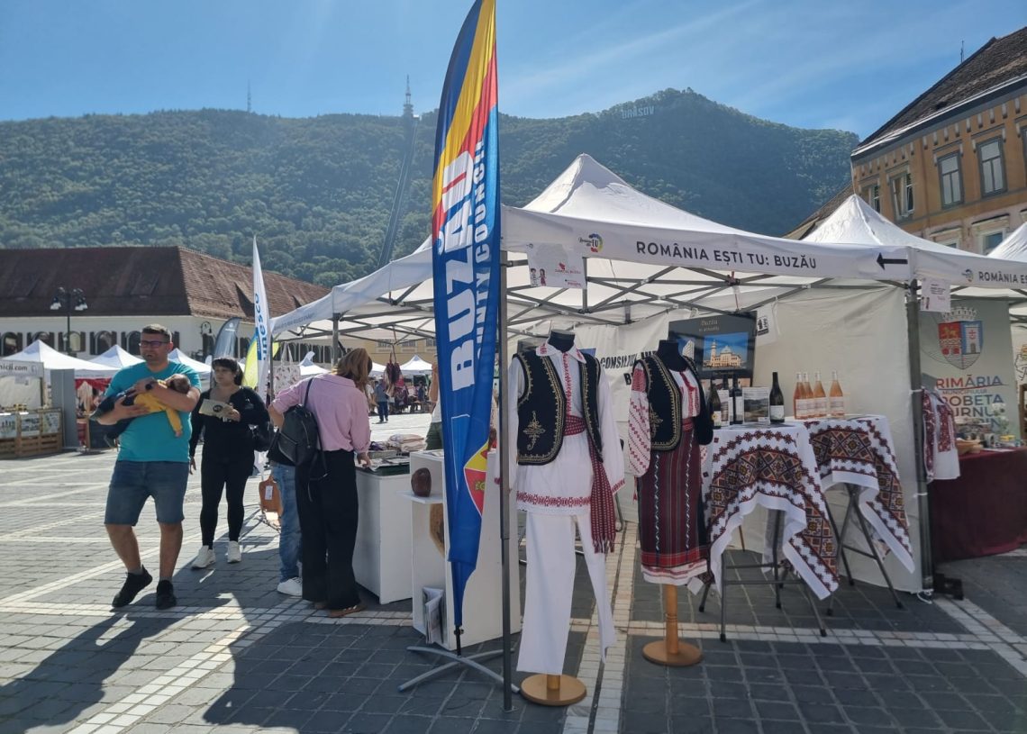 Buzăul, în centrul atenției la Festivalul PRISPA Brașov: tradiții, vinuri și patrimoniu cultural