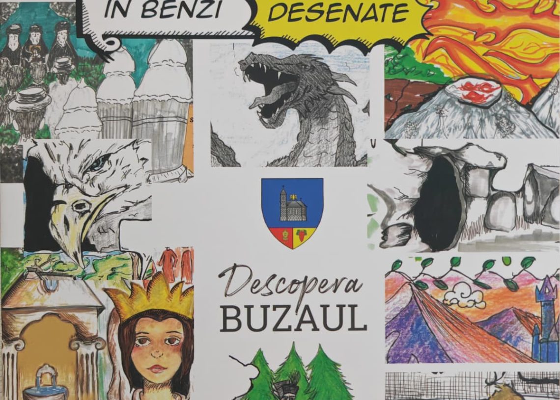 „Legendele Buzăului în Benzi Desenate” – Patrimoniul local prinde viață în imagini grafice