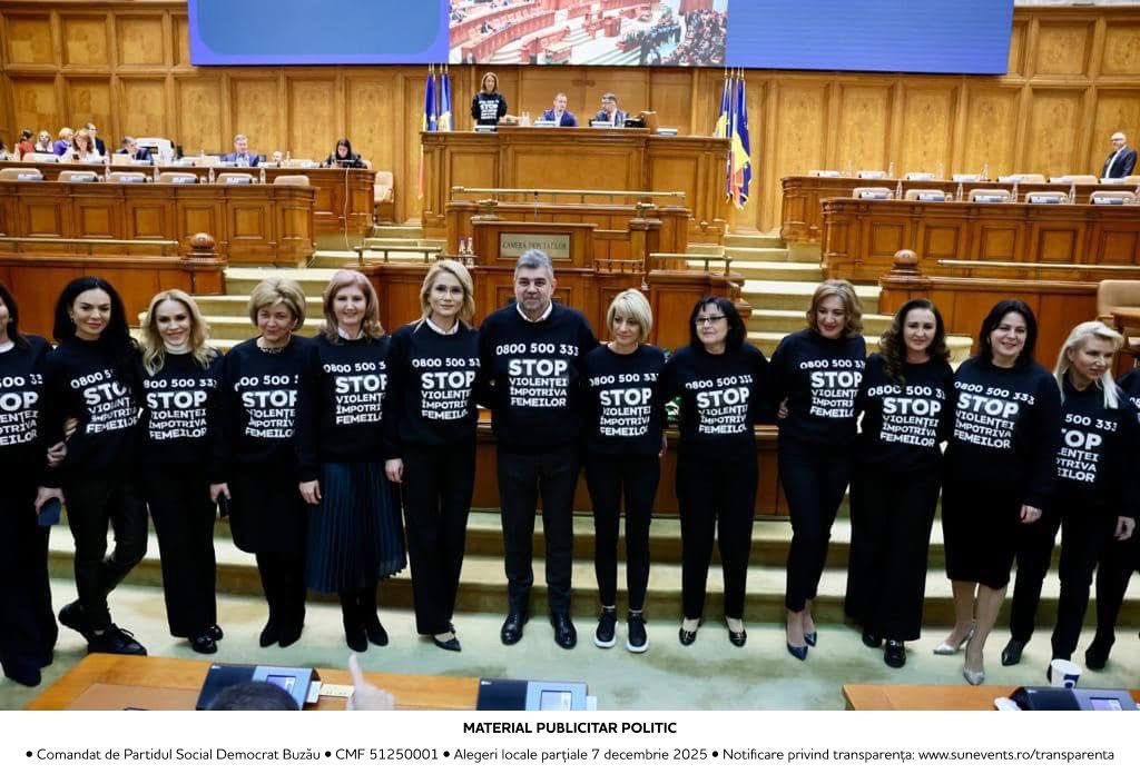 Marcel Ciolacu: „Violența împotriva femeilor nu se combate cu promisiuni, ci cu măsuri concrete”