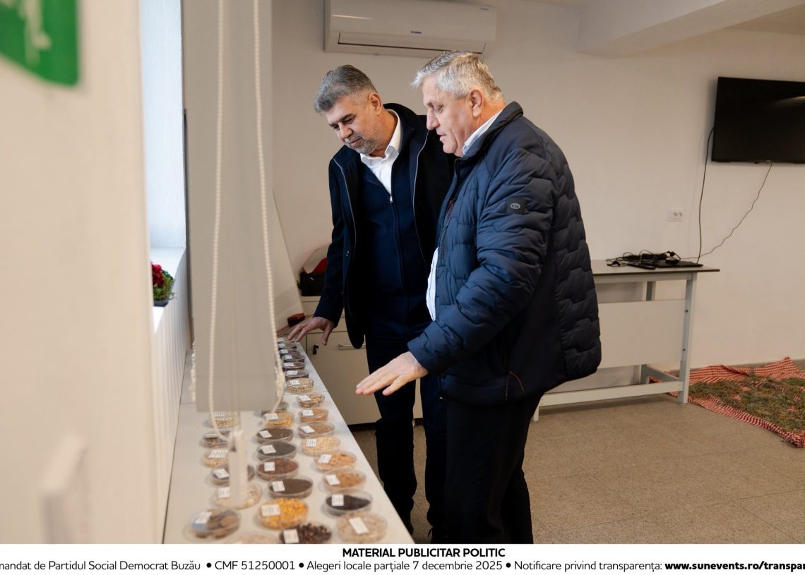 Marcel Ciolacu: „Banca de Resurse Genetice Vegetale Buzău – un sprijin vital pentru agricultura românească”