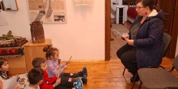 Educație muzeală pentru copii preșcolari-„Lunile anului în popor” derulat la Muzeul de Etnografie „Vergu-Mănăilă”