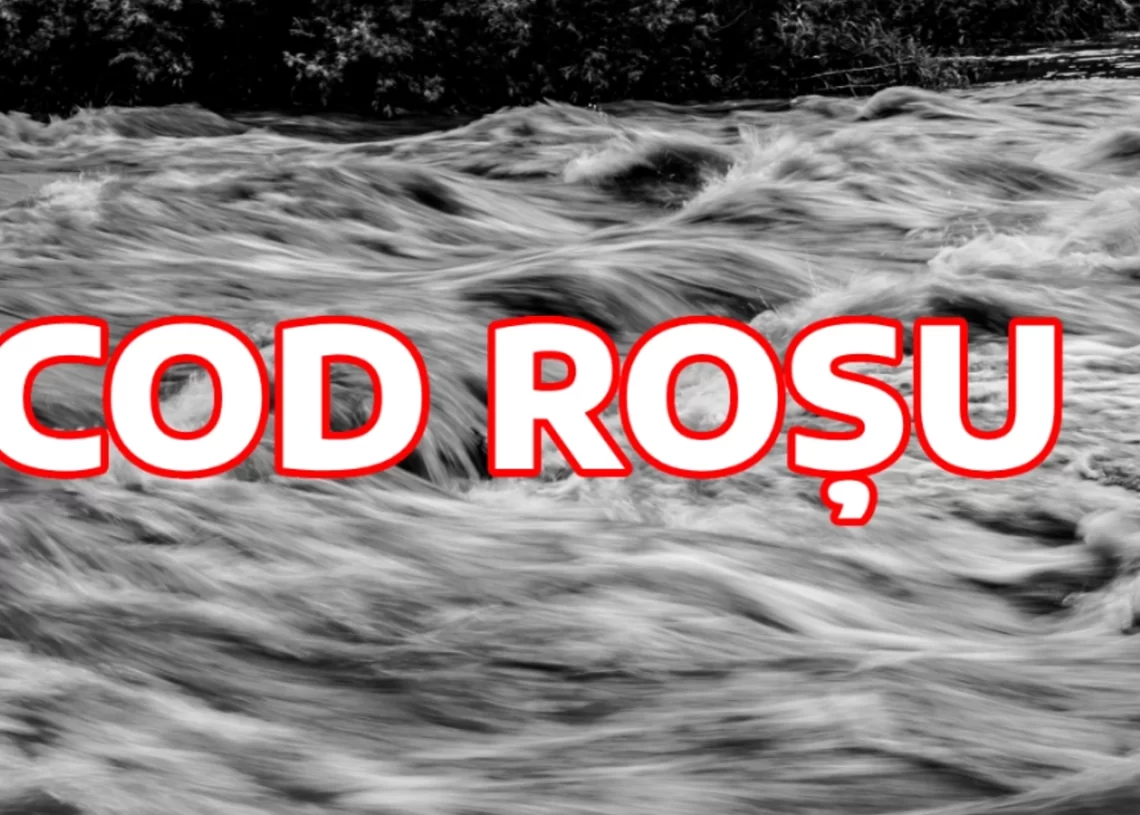 Apele cresc rapid: Cod Roșu hidrologic și avertizări RO‑ALERT pentru Buzău