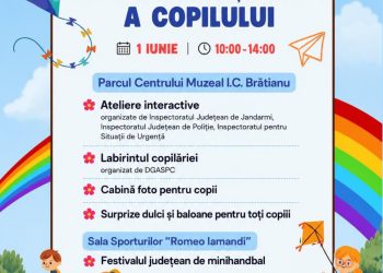 1 Iunie – O zi plină de surprize pregătite de Consiliul Județean Buzău pentru cei mici