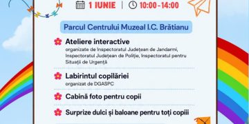 1 Iunie – O zi plină de surprize pregătite de Consiliul Județean Buzău pentru cei mici