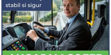 Trans Bus își mărește echipa: 27 de posturi de șofer disponibile