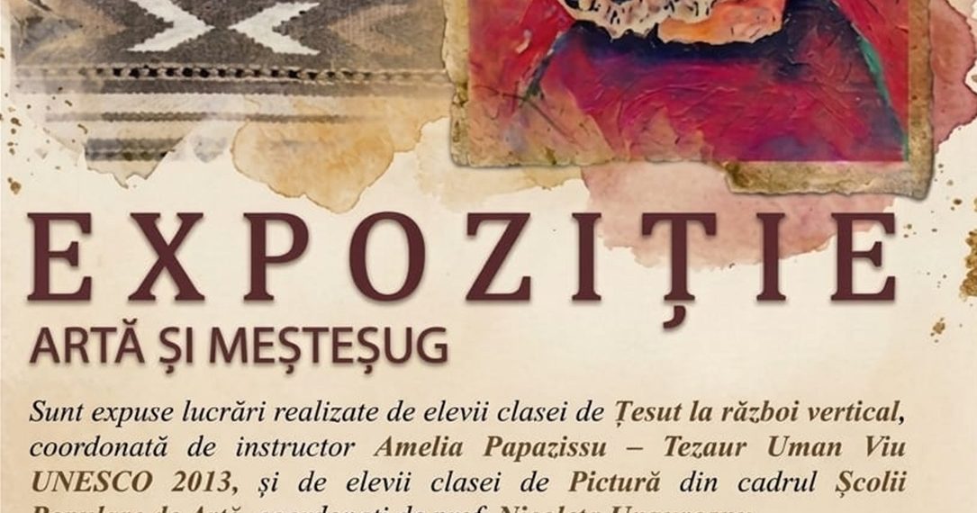 Dialog între tradiție și creativitate la Galeriile de Artă Buzău
