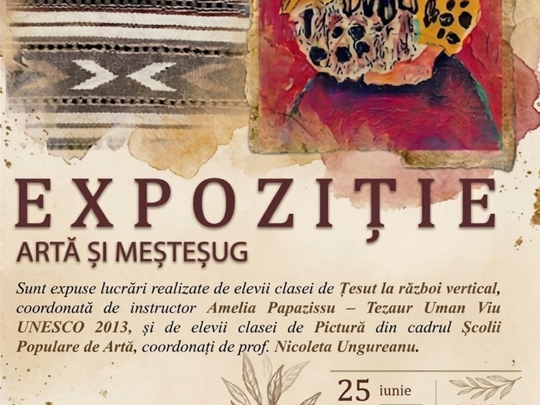 Dialog între tradiție și creativitate la Galeriile de Artă Buzău